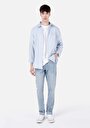 thumb-Afficher les détails de Chemise À Manches Longues Bleu Comfort Fit   Homme