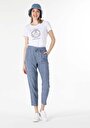 thumb-Afficher les détails de T-shirt À Manches Courtes Blanc Regular Fit  Femme