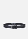 thumb-Afficher les détails de Ceinture Noir Modern Fit Homme