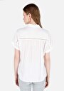thumb-Afficher les détails de Chemise À Manches Courtes Blanc  Regular Fit Femme