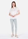 thumb-Afficher les détails de Chemise À Manches Courtes Blanc  Regular Fit Femme