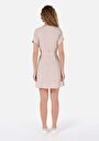thumb-Afficher les détails de Robe Beige Regular Fit    Femme