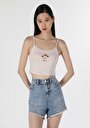 thumb-Afficher les détails de Athlète Ecru Slim Fit Femme