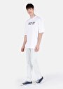 thumb-Afficher les détails de 044 Karl Pantalon Bleu Clair Straight Leg Low Rise En Jean Straight Fit Homme