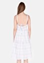 thumb-Afficher les détails de Robe Blanc Regular Fit    Femme