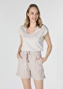 thumb-Afficher les détails de T-shirt À Manches Courtes Blanc Regular Fit  Femme