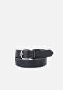 thumb-Afficher les détails de Ceinture Noir Modern Fit Femme