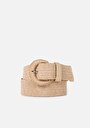 thumb-Afficher les détails de Ceinture Beige Modern Fit Femme