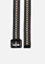 thumb-Afficher les détails de Ceinture Noir Modern Fit Femme