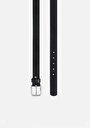 thumb-Afficher les détails de Ceinture Noir Modern Fit Homme