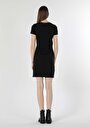 thumb-Afficher les détails de Robe Noir Regular Fit    Femme