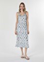 thumb-Afficher les détails de Robe Multicolou Regular Fit    Femme