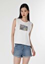 thumb-Afficher les détails de Athlète Blanc Regular Fit Femme