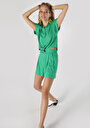 thumb-Afficher les détails de Chemise À Manches Courtes Vert  Regular Fit Femme