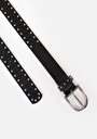 thumb-Afficher les détails de Ceinture Noir Modern Fit Femme