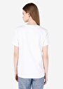 thumb-Afficher les détails de T-shirt À Manches Courtes Blanc Regular Fit Imprimé Femme