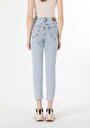 thumb-Afficher les détails de 891 Maya Pantalon Denim   En  Slim Fit Femme