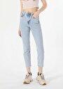 thumb-Afficher les détails de 891 Maya Pantalon Denim   En  Slim Fit Femme