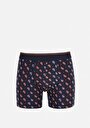 thumb-Afficher les détails de Sous-vêtements Marine Modern Fit Imprimé Homme
