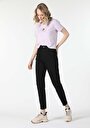 thumb-Afficher les détails de 896  Maria Pantalon Denim Tapered Leg  En  Mom Fit Femme