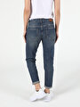 thumb-Afficher les détails de 893 Julia Pantalon Denim Tapered Leg  En  Boyfriend Fit Femme