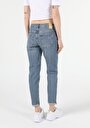 thumb-Afficher les détails de 893 Julia Pantalon Denim Tapered Leg  En  Boyfriend Fit Femme