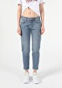 thumb-Afficher les détails de 893 Julia Pantalon Denim Tapered Leg  En  Boyfriend Fit Femme