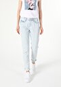 thumb-Afficher les détails de 893 Julia Pantalon Denim Tapered Leg  En  Boyfriend Fit Femme