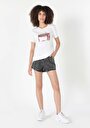 thumb-Afficher les détails de T-shirt À Manches Courtes Blanc Regular Fit  Femme