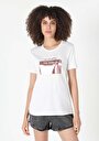 thumb-Afficher les détails de T-shirt À Manches Courtes Blanc Regular Fit  Femme