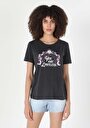 thumb-Afficher les détails de T-shirt À Manches Courtes Anthracite Regular Fit  Femme