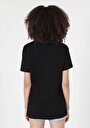 thumb-Afficher les détails de T-shirt À Manches Courtes Noir Comfort Fit  Femme