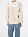 thumb-Afficher les détails de Pull Beige Regular Fit   Femme