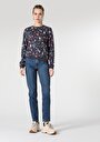 thumb-Afficher les détails de Pull-over Marine Regular Fit  Femme