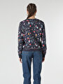 thumb-Afficher les détails de Pull-over Marine Regular Fit  Femme
