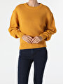 thumb-Afficher les détails de Pull Jaune Regular Fit   Femme