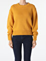 thumb-Afficher les détails de Pull Jaune Regular Fit   Femme