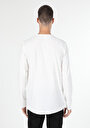 thumb-Afficher les détails de T-shirt À Manches Longues Blanc Regular Fit  Homme