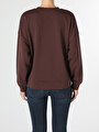 thumb-Afficher les détails de Pull-over Marron Regular Fit  Femme