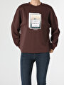 thumb-Afficher les détails de Pull-over Marron Regular Fit  Femme