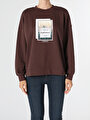 thumb-Afficher les détails de Pull-over Marron Regular Fit  Femme