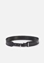 thumb-Afficher les détails de Ceinture Noir Modern Fit Femme