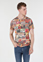 thumb-Afficher les détails de T-shirt À Manches Courtes Multicolou Regular Fit  Homme