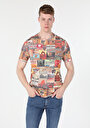 thumb-Afficher les détails de T-shirt À Manches Courtes Multicolou Regular Fit  Homme