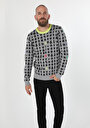 thumb-Afficher les détails de Pull Gris Regular Fit   Homme