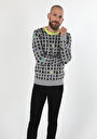 thumb-Afficher les détails de Pull Gris Regular Fit   Homme