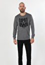 thumb-Afficher les détails de Pull-over Anthracite Regular Fit  Homme