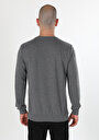 thumb-Afficher les détails de Pull-over Anthracite Regular Fit  Homme