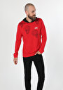 thumb-Afficher les détails de T-shirt À Manches Longues Rouge Regular Fit  Homme