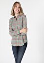 thumb-Afficher les détails de Chemise À Manches Longues Vert Regular Fit   Femme